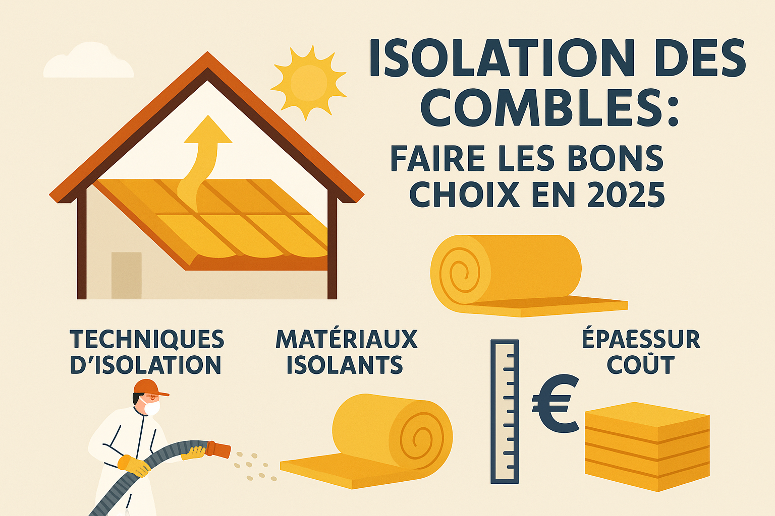 découvrez le coût au mètre carré pour l'isolation des combles, les facteurs qui influencent le prix, et des conseils pour optimiser votre budget et améliorer l'efficacité énergétique de votre habitation.