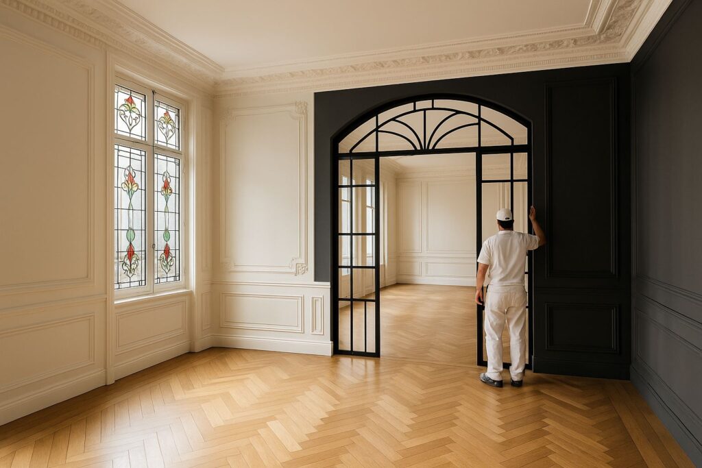 découvrez notre projet de rénovation d'un appartement vintage situé dans le 5ème arrondissement de paris en 2025. modernité et charme d'époque réunis pour sublimer votre intérieur.